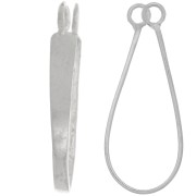 Attache anneau 26 mm en Argent 925 x1
