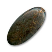 Olive bonbon 41x20 mm imitation bois x1|raw }}