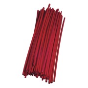 Pailles 22 cm pour la décoration DIY - Rouge x 50