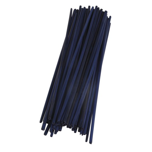 Pailles 22 cm pour la décoration DIY - Bleu Nuit x 50