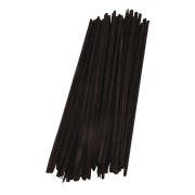 Pailles 22 cm pour la décoration DIY - Noir x 50