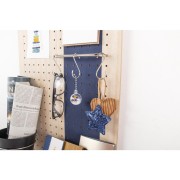 Crochets S en métal 60 mm pour suspension et tissage en macramé - Doré x4