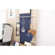 Crochets S en métal 60 mm pour suspension et tissage en macramé - Doré x4