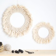 Cordon pour macramé en coton recyclé - Kesi Art - 6 mm - Naturel (n°12) x 30 m