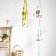 Cordon pour macramé en coton recyclé - Kesi Art - 6 mm - Naturel (n°12) x 30 m