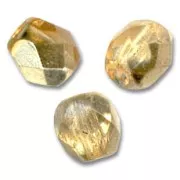 Facettes 3 mm Crystal Gold Topaz x50