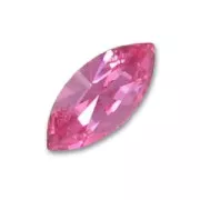 Navette PureCrystal 4228 15x7 mm Rose
