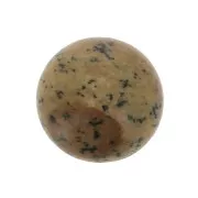 Cabochon rond 10 mm Jaspe Paysage x1