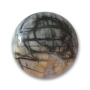 Cabochon rond 20 mm Jaspe Picasso|raw }}