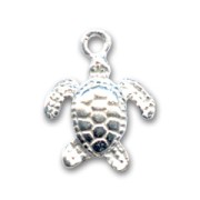 Breloque tortue 14 mm en Argent 925 x1|raw }}