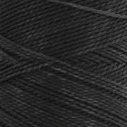 Bobine de fil ciré Linhasita pour micro macramé 1 mm - Brun foncé (210) x168m