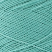 Bobine de fil ciré Linhasita pour micro macramé 1 mm - Bleu givré (231) x168m