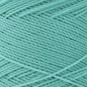 Bobine de fil ciré Linhasita pour micro macramé 1 mm - Bleu givré (231) x168m
