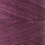 Bobine de fil ciré Linhasita pour micro macramé 1 mm - Prune (360) x168m