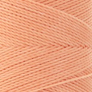 Bobine de fil ciré Linhasita pour micro macramé 1 mm - Mandarine (238) x168m
