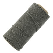 Bobine de fil ciré Linhasita pour micro macramé 0.5 mm - Terre d'ombre (206) x335m
