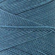 Bobine de fil ciré Linhasita pour micro macramé 0.5 mm - Bleu capri (226) x335m