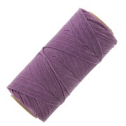 Bobine de fil ciré Linhasita pour micro macramé 0.5 mm - Lilas Antique (236) x335m