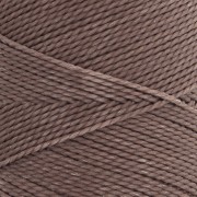 Bobine de fil ciré Linhasita pour micro macramé 0.75 mm - Taupe (366) x228m