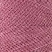 Bobine de fil ciré Linhasita pour micro macramé 0.75 mm - Dusty Rose (962) x228m