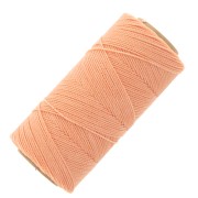 Bobine de fil ciré Linhasita pour micro macramé 0.75 mm - Mandarine (238) x228m|raw }}