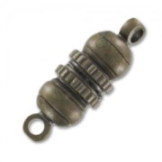 Fermoir aimanté 16x6 mm bronze x1|raw }}