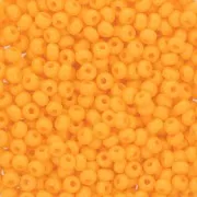 Preciosa Perles rocailles 9/0 2.5 mm - Orange Opaque x20g
