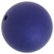 Perle ronde Polaris Dépolie 14 mm Dark Indigo x1|raw }}