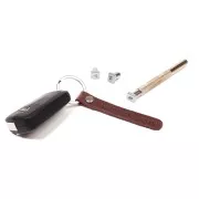 Kit de 36 poinçons alphabet et chiffres 4mm - Spécial cuir et pâte Fimo effet cuir