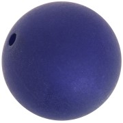 Perle ronde Polaris Dépolie 20 mm Dark Indigo x1|raw }}