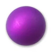 Perle ronde Polaris Dépolie 20 mm Amethyst x1