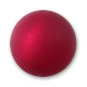 Perle ronde Polaris Dépolie 16 mm Siam x1