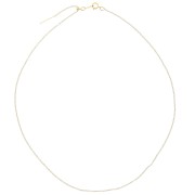 Tour de cou réglable maille Forçat 1.1 mm en  Gold filled (or laminé)   x45 cm|raw }}