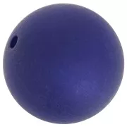 Perle ronde Polaris Dépolie 16 mm Dark Indigo x1