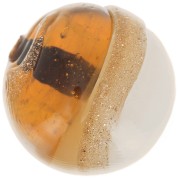 Ronde Murano 15 mm aventurine Topaz x1|raw }}