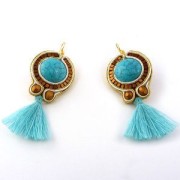 Soutache 2,5 mm Turquoise clair x2 m