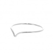 Bague chevron en Argent 925 Taille 52 x1