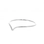 Bague chevron en Argent 925 Taille 52 x1