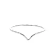 Bague chevron en Argent 925 Taille 54 x1