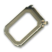 Serti griffe pour cabochon PureCrystal 4627 37x25,5 mm - Bronze|raw }}