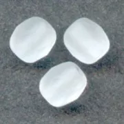 Facettes 6 mm Crystal Mat  x25