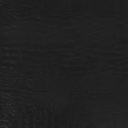 Tissu simili-cuir Croco - Noir x50cm