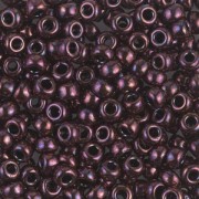 Rocaille Miyuki 8/0 460 - Metallic Dark Raspberry x8g|raw }}