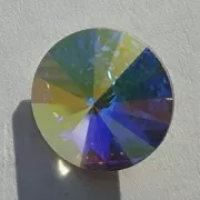 Cabochon PureCrystal 1122 Rivoli 14 mm Crystal AB  x1
