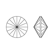 Cabochon PureCrystal 1122 Rivoli 14 mm Crystal AB  x1