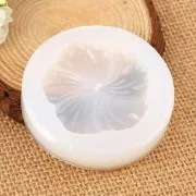Moule silicone Fleur d'Hibiscus 58 mm pour résine d'inclusion x1