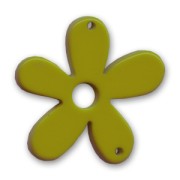 Fleur intercalaire 58 mm Olivine x1|raw }}