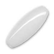 Olive unie 40x16 mm Blanc x1
