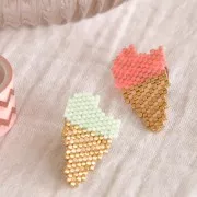 Base pour réaliser un Pin's - 6 mm rhodié x1