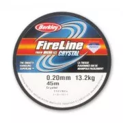 Fil Fireline - Tresse fusionnée 0.20 mm (14LB) Crystal x45 m